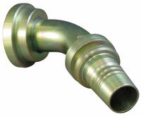 AEROQUIP Hydraulic Flange Fitting: 2 in Hydraulic Hose I.D., 2 in Hydraulic Flange Size, Steel (MPN 1S32FLA32). Key specifications — attr95970: 45° Elbow; attr95968: Steel; attr98911: AEROQUIP.