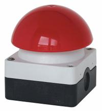 EATON Palm Switch Control Station: Palm Switch, 0 Pilot Lights, 1NO/1NC, No Legend, (1) Palm Switch (MPN FAK-R-KC11-I). Key specifications — Brand: EATON; Operator Legend: No Legend; Operator Color: Red; Operator Configuration Type: (1) Palm Switch.