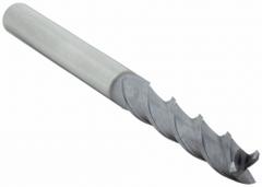 WIDIA HANITA Square End Mill: Carbide, TiCN Coated, 3 Flute, 3/8" Mill Dia, 1-1/2" LOC, 4" OAL (MPN TC4K1310074)