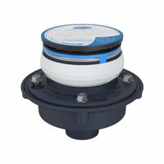 ZURN Shower Drain: 8 3/8 in Overall Dia, 6 in Grate Size, 2 in Nominal Pipe Size, Push On, Cast Iron (MPN ZN415-2NL-6BZ1). Key specifications — Color: Bronze; Connection Type: Push On; Brand: ZURN; Includes: Clamping Collar and Hardware.