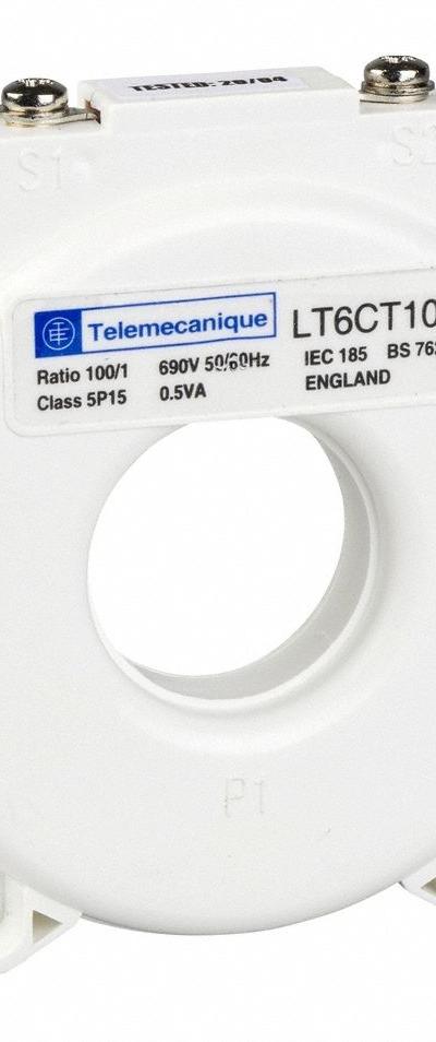 SCHNEIDER Solid Core Current Transformer: 100 A Primary Current - Solid Core Current Transformers