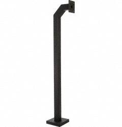 PEDESTAL PRO Gooseneck Pedestal: 88 in Overall Ht, Black, Pedestal, 12 in x 12 in, Black (MPN 84-4-12). Key specifications — attr193630: PEDESTAL PRO; attr982335: Carriage Bolt Hardware; attr982316: Black; attr982338: Biometric Readers; attr982348: Powder Coated; attr982331: Carbon Steel; attr1022512: Pedestal.