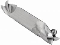OSG Square End Mill: Carbide, Double End, 4 Flute, 3/8" Mill Dia, 1/2" LOC, 2-1/2" OAL (MPN 424-3750)