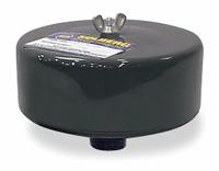 SOLBERG Filter Silencer: 1 in (M)NPT Inlet Size, 35 cfm, 4 in Overall Ht, 6 in Outside Dia (MPN FS-15-100). Key specifications — attr60071: FS-15-100; attr60074: SOLBERG.