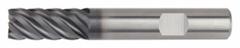 WIDIA HANITA Square End Mill: Carbide, AlTiN Coated, 6 Flute, 20 mm Mill Dia, 26 mm LOC, 92 mm OAL (MPN D50720007W)