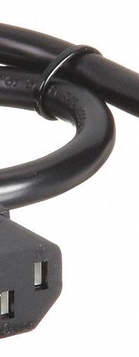 APPROVED VENDOR Power Cord: 1 1/2 ft Lg, 3/18, C14 Plug, C13 Receptacle, SJT, PVC, 10 A Current (MPN 5XFR9ID). Key specifications — Brand: APPROVED VENDOR; Jacket Material: PVC.