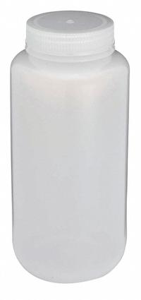 GLOBE SCIENTIFIC Sampling Bottle: LDPE, 1 L, 33.81 fl oz, Closure Included, Natural, 63-415 mm (MPN 7021000). Key specifications — Brand: GLOBE SCIENTIFIC; Graduated: No; Body Color: Natural.