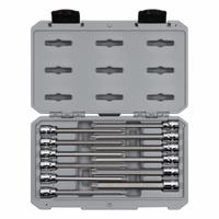 TEKTON Socket Bit Set: 1 - 25 Pieces, 3/8 in Drive Size, 12 Pieces, T10 to T60 Tip Size Range, Torx (MPN SHB91305). Key specifications — attr1216280: Fixed Insert; attr1216283: TEKTON; attr1225718: T10 to T60; attr1227491: 3/8 in.
