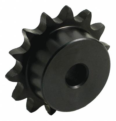 TRITAN Roller Chain Sprocket: One-Sided Hub, For Single Strands, 60, 23 Teeth - Size 60 Plain-Bore Roller Chain Sprockets