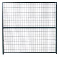 WIRECRAFTERS Stacking Panel: 10 ft H x 2 ft W x 1 1/4 in D, Gray, Powder-Coated (MPN 210). Key specifications — Finish: Powder-Coated; Material: Steel; Includes Mounting Hardware: No; Brand: WIRECRAFTERS.