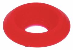 T&S BRASS Index Ring: Plastic, For Hot Handle Type, Color Index, Red, 9/16 in Overall Dia (MPN 001661-45). Key specifications — Material: Plastic; Brand: T&S BRASS; For Handle Type: Hot; Index Color: Red; Index Style: Color.