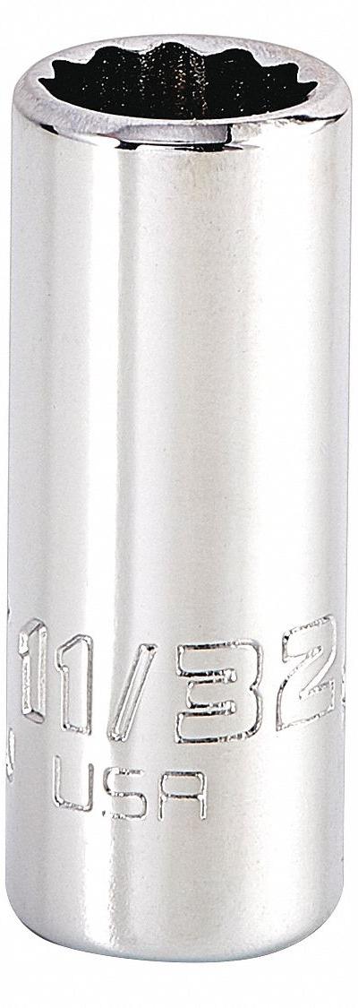 PROTO Socket: SAE - 1/4" Drive Hand Sockets