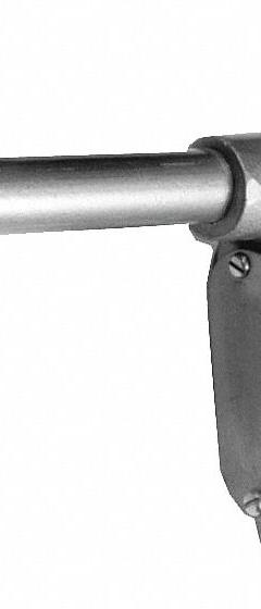 HUBBELL GAI-TRONICS Strobe, Mounting Kit: Metal, Mounting Kits, 53DE10, 540, Gray, Bracket Assembly (MPN 4115A). Key specifications — Compatible with Grainger Part Number: 53DE10; Compatible with Series: 540; Manufacturer Part Number: 4115A; Product Type: Bracket Assembly; For Use With: Beacon; Includes: Elbow; Brand: HUBBELL GAI-TRONICS; Color: Gray.