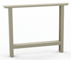 TENNSCO Adjustable Straight Leg: Adj Ht, Leg Extender, 3 in Overall Wd, 36 in Overall Dp, Steel (MPN AL-3236 SAND). Key specifications — Brand: TENNSCO; Material: Steel; Includes Mounting Hardware: No.