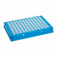 MTC BIO PCR Well Plate: Non-Sterile, 96 Wells, 0.15 mL, 5.46 mm Dia, RNase/DNase Free, Round (MPN P9096-FSW). Key specifications — Brand: MTC BIO; Body Color: White; RNase/DNase Free: Yes; Well Shape: Round; Material: Polypropylene.
