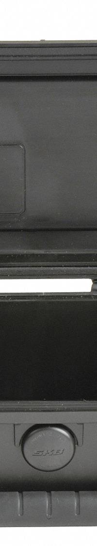 SKB Protective Case: 5 in x 7 1/2 in x 3 1/4 in Inside, No Foam, Black, Stationary, 1 lb Wt, Plastic (MPN 3I-0705-3B-E). Key specifications — Closure Type: Latches; Brand: SKB; Carry-On Size: Yes.
