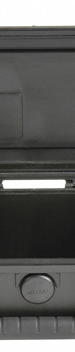 SKB Protective Case: 5 in x 7 1/2 in x 3 1/4 in Inside, No Foam, Black, Stationary, 1 lb Wt, Plastic (MPN 3I-0705-3B-E). Key specifications — Closure Type: Latches; Brand: SKB; Carry-On Size: Yes.