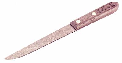 AMPCO Common Knife: Straight, 10 1/4 in Overall Lg, Copper Nickel, Wood - Non-Sparking Knives