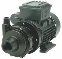 FINISH THOMPSON Magnetic Drive Pump: PVDF, 1/4 hp Horsepower, Single Phase, PVDF, 115V AC, 1 in FNPT (MPN DB4V-T-M613). Key specifications — Gasket Material: Fluoroelastomer; Nameplate Voltage: 115V AC; Brand: FINISH THOMPSON.