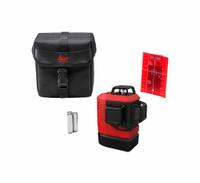 LEICA LINO Self-Leveling Laser: 0 Lines and 0 Dots, Red Beam, 2 Planes, ±0.004 in/ft Accuracy, AA (MPN L6Rs-1). Key specifications — attr935979: AA; attr934757: LEICA LINO; attr936112: ±0.004 in/ft; attr936114: Electronic Self-Leveling; attr935981: Target.