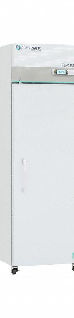 COREPOINT SCIENTIFIC Refrigerator: Upright, 23 cu ft, -35°C to -15°C, Auto/Cycle Defrost Method (MPN NSBF231WSW-0). Key specifications — Brand: COREPOINT SCIENTIFIC; Door Hinge: Right.