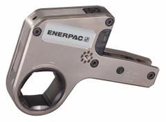 ENERPAC Low Profile Torque Wrench Cassette: W Series, 2,766 N-m, 2,040 ft-lb, 1 5/8 in Max, W2000X (MPN W2110X). Key specifications — attr653139: W2110X; attr653144: W; attr653147: ENERPAC; attr653153: W2000X; attr653154: W Series Hydraulic Torque Wrench Drive; attr653169: Steel; attr653188: Torque Wrench Cassette; attr653198: Hex.