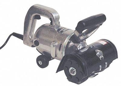 AURAND Electric Handheld Scarifier: D-Handle, 12 in Cleaning Area, 115V AC - D-Handle Handheld Corded Scarifiers