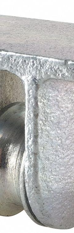 PEERLESS Pulley Block: Plate Pulley Block, Mounted, Upright Mount, Lifting/Pulling, Bolt-On, Sleeve (MPN 3-010-107B6-). Key specifications — Operation: Lifting; Brand: PEERLESS; Housing Material: Brass; Sheave Material: Brass.