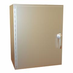 HAMMOND Electrical Enclosure: Stainless Steel, 30 in x 24 in x 16 in, NEMA 12/13/3R/4/4X, Hinged (MPN HW302416SSHK). Key specifications — Brand: HAMMOND; Closure Method: Handle; Enclosure Material: Stainless Steel.
