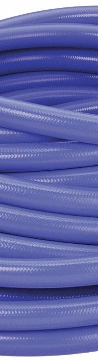 FLEXTECH Heater Hose: 3/4 in Hose Inside Dia., 100 ft Hose Lg, Blue, Silicone, Silicone (MPN HH-075 X 100-). Key specifications — Hose Cover Material: Silicone; Hose Color: Blue; Temp. Range: -65° to 350°F; Hose Tube Material: Silicone; Brand: FLEXTECH.
