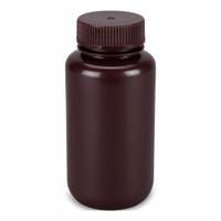 GLOBE SCIENTIFIC Dispensing Bottle: HDPE, 250 mL, 8.45 fl oz, Closure Included, Amber, 43 mm (MPN 7510250AMBKS). Key specifications — Brand: GLOBE SCIENTIFIC; Graduated: No; Body Color: Amber.