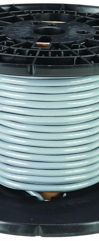 CHAINFLEX Control Cable: 16 AWG Conductor Size, 7 Conductors, PVC, 100 ft, Gray - Continuous Flexing Exposed Run Tray Cables