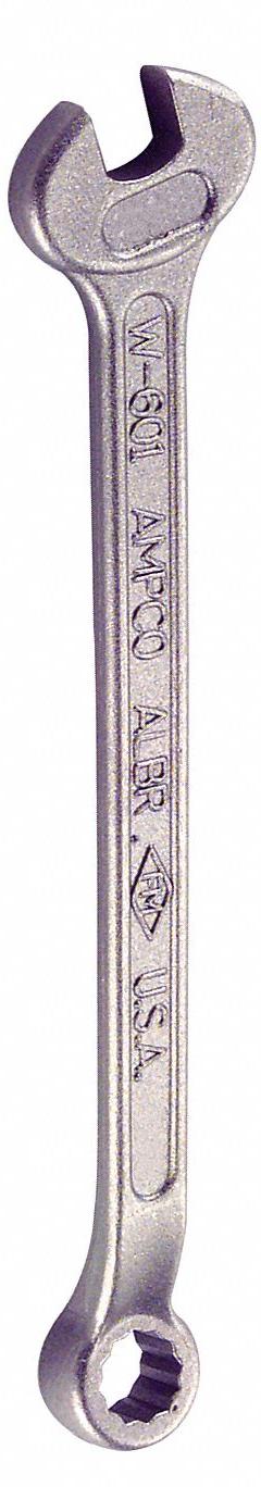 AMPCO Combination Wrench: Aluminum Bronze Nickel, Natural, 2 3/16 in Head Size, 22 3/4 in Overall Lg (MPN 1510). Key specifications — attr309539: 2-3/16 in; attr309567: No; attr324930: AMPCO.
