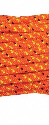 APPROVED VENDOR Rigging and Climbing Rope: Diamond Braid, 7/16 in Dia, 630 lb Working Load Limit (MPN 20TL57). Key specifications — Brand: APPROVED VENDOR; Rope Type: Static; Third Color: Yellow.