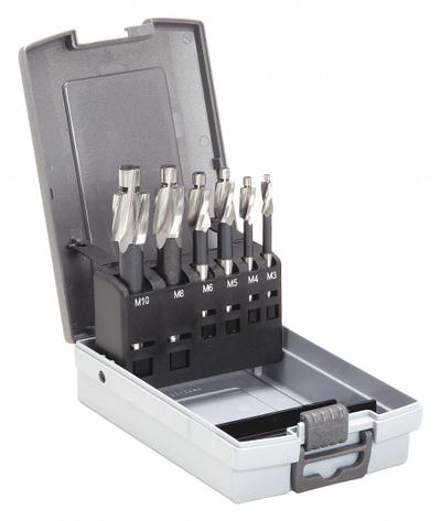 KEO Counterbore Set: 6 Pc - Built-in-Pilot Counterbore Sets