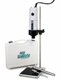 PRO SCIENTIFIC INC. Homogenizing Package: Handheld, 5,000 RPM to 30,000 RPM, 0.75 hp Horsepower (MPN PK-01250MXP). Key specifications — Brand: PRO SCIENTIFIC INC.; Mounting Type: Handheld; Includes: Pro250 Stand Assembly.