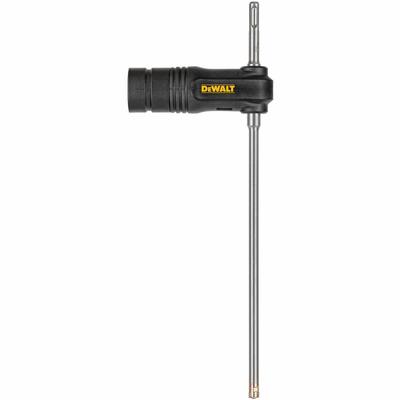 DEWALT Hollow Core Bit: 3/8 in Drill Bit Size, 9 3/4 in Max Drilling Dp - SDS-Max Dust-Extraction Hollow Core Bits