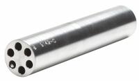 FLUKE Probe Insert: Probe Insert, 1/4 in_1/8 in_3/8 in_3/16 in Insert Hole Dia, 6 Holes, 9142, Fluke (MPN 9142-INSC). Key specifications — Brand: FLUKE; Compatible Series: 9142; Product Type: Probe Insert; Material: Aluminum; Compatible Product Type: Field Metrology Well.