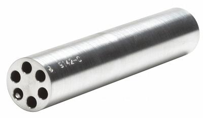 FLUKE Probe Insert: Probe Insert, 1/4 in_1/8 in_3/8 in_3/16 in Insert Hole Dia - Temperature Calibrator Well Inserts