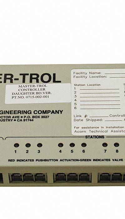 ACORN Controller - Sensors, Solenoids, Timers & Transformers for Wash Fountains