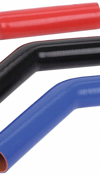 FLEXTECH Elbow Hose: 3 1/2 in Hose Inside Dia - Silicone SAE J20 45° Elbow Heater Hoses