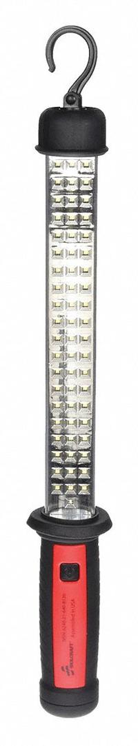 ABILITY ONE Rechargeable Hand Lamp: LED, 200 lm Max Brightness, 200 lm Brightness Levels, 1, Battery (MPN 6240-01-640-8136). Key specifications — attr652816: No; attr552128: ABILITY ONE; attr873153: AC Charger; attr873150: 1.