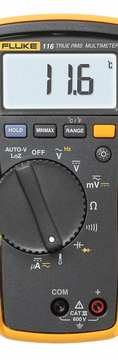 FLUKE Digital Multimeter: TRMS - Standard Feature Multimeters