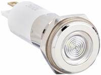 APPROVED VENDOR Flush Panel Light: 12 mm Panel Mounting Hole Dia, LED, White, Flush Head, H12 (MPN 24M141). Key specifications — Brand: APPROVED VENDOR; Electrical Connection: 0.11 Male Quick Disconnect.
