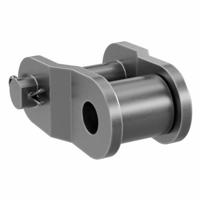 TSUBAKI Offset Link: Offset, Single Strand, 16B, 1 in Pitch, 1 31/64 in Chain Overall Wd - Offset Links for British Standard Chains