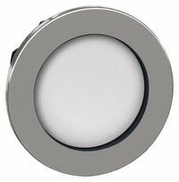 SCHNEIDER ELECTRIC Push Button Head: 30 mm Panel Size, Non-Illuminated, Metallic, White (MPN ZB4FA16). Key specifications — Manufacturer Part Number: ZB4FA16; Compatible Operator Illumination: Non-Illuminated; Compatible with Series: XB4; Head Attachment Type: Screw-On; Head Material: Metal; Brand: SCHNEIDER.