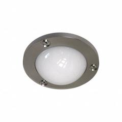 Surface Mount Fixture: 600 lm, 4000K, 10 W, 120/277V AC, Stainless Steel, 1/2 ft Lg, 6 3/8 in Wd (MPN 010PK40VHS0PCSA0001). Key specifications — Voltage: 120/277V AC; NEMA Enclosure Rating: 1; Housing Material: Stainless Steel; Color Temperature: 4000K; Brand: IRONCLAD; Emergency Battery Backup: No.