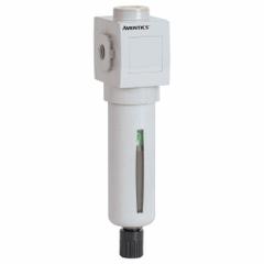 NUMATICS Coal Filter: Coalescing, 1/4 in NPT, 0.01 micron, Plastic Bowl, 2 in Overall Wd, 651 (MPN 8651AFEP2HA000N). Key specifications — attr110055: 651; attr110024: Semi-Automatic/Manual Drain; attr110008: NUMATICS.