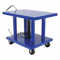 APPROVED VENDOR Lift Table: Not Powered, 6,000 lb Load Capacity, 48 in L x 32 in W, Steel, Hydraulic (MPN HT-60-3248). Key specifications — Platform Material: Steel; Brand: APPROVED VENDOR.