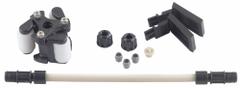 STENNER Pump Head Repair Kit: Mfr Part # S3101K, Polyethylene/Polypropylene/PVC/Santoprene. Key specifications — Includes: #1 Pump Tube; Material: Santoprene; Manufacturer Part Number: S3101K; Product Type: Pump Head Repair Kit.